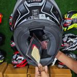 TORQ Legend Fuchus (Gloss Grey/Black) full-face motorcycle helmet