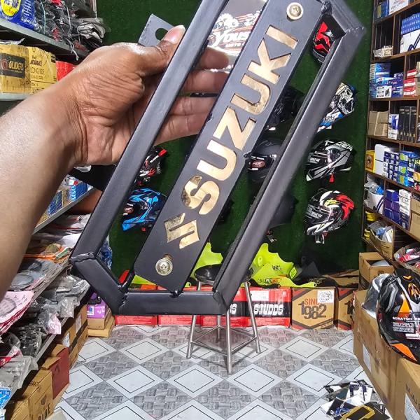 suzuki gixxer/ sf Silencer guard silencer jali padani