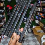 Bajaj Pulsar Double Disc Silencer Cover Black Metal Box khacha with Laser Print Bike Name